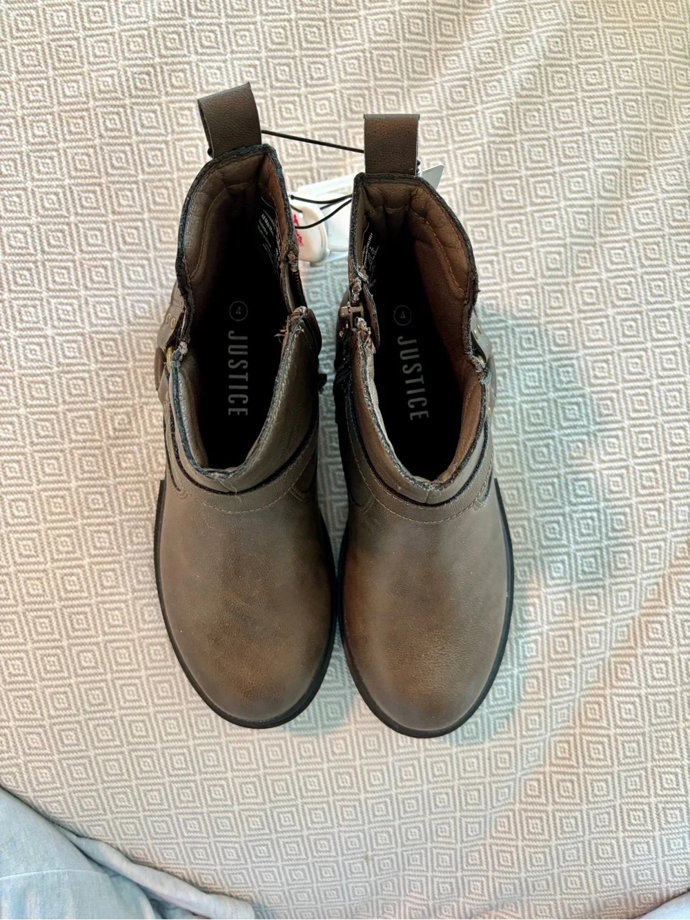 Justice Brown Chelsea Ankle Boots